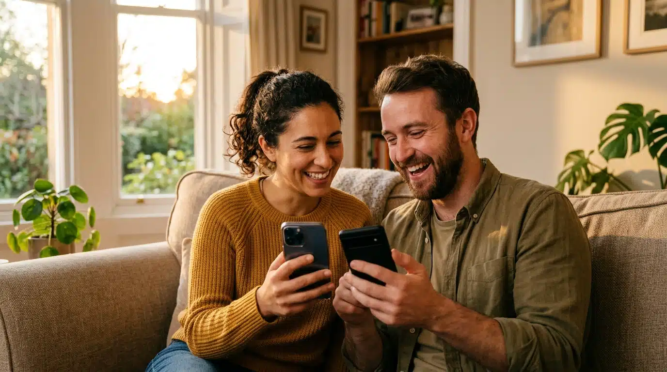 Deux amis partagent l'énigme mathématique du jour