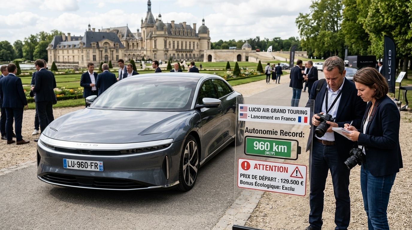 Ce concurrent américain de Tesla arrive en France avec 960 km d'autonomie, mais un chiffre inquiète
