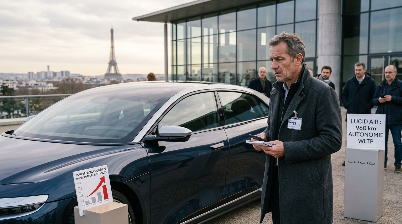 Ce concurrent américain de Tesla arrive en France avec 960 km d'autonomie, mais un chiffre inquiète