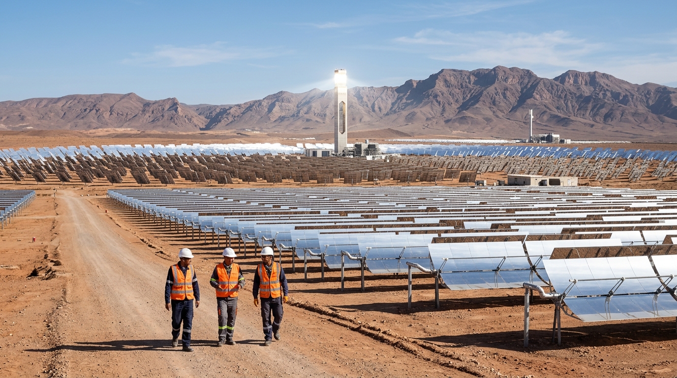 Cette « ville solaire » construite dans le désert marocain alimente déjà plus d'un million de personnes