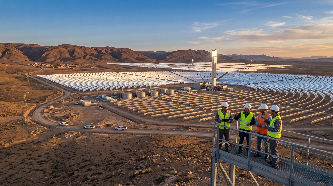 Cette « ville solaire » construite dans le désert marocain alimente déjà plus d'un million de personnes