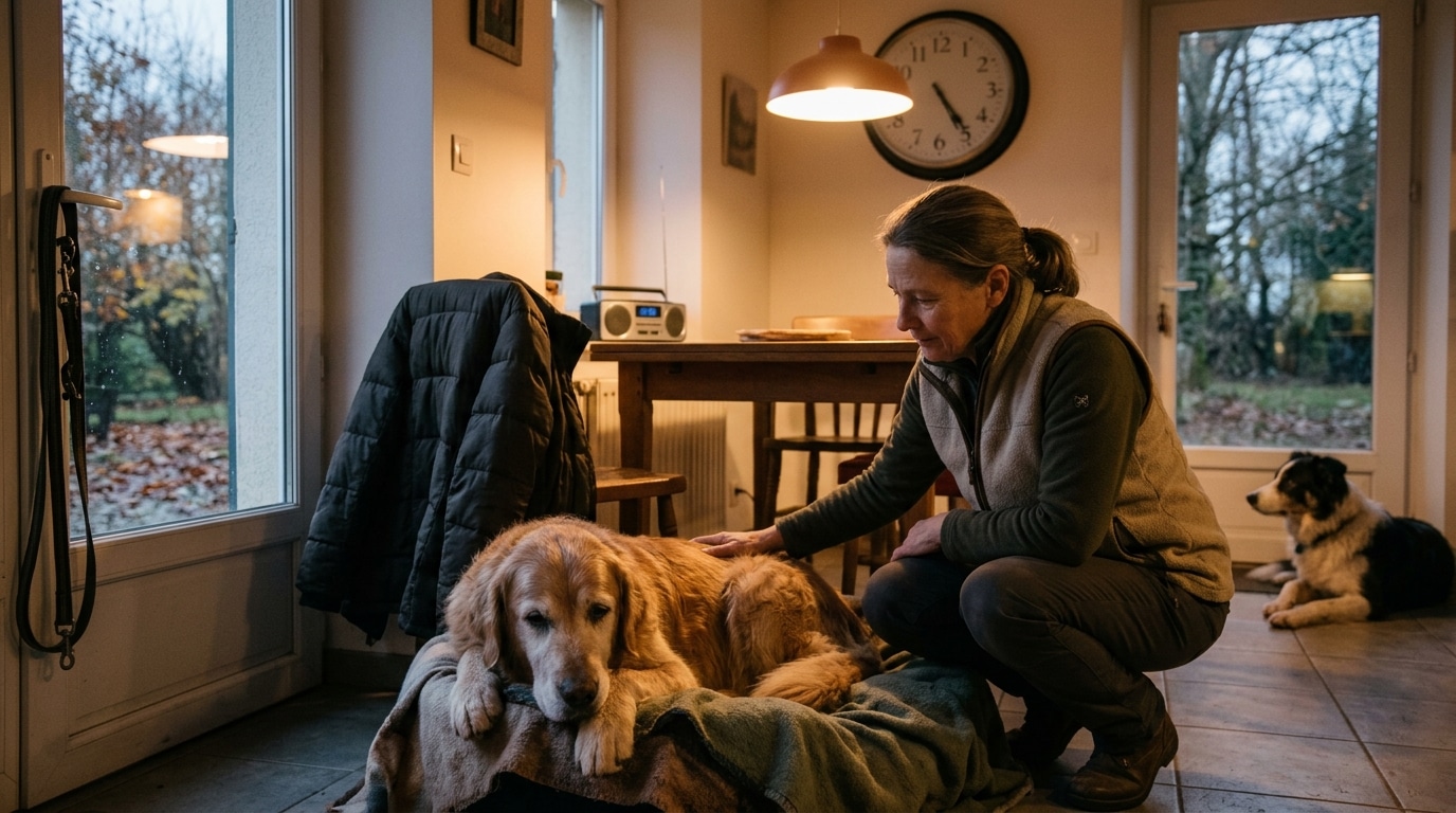 Chiens âgés, anxieux ou de travail : ces profils qui redoutent l'heure d'hiver, selon les vétérinaires