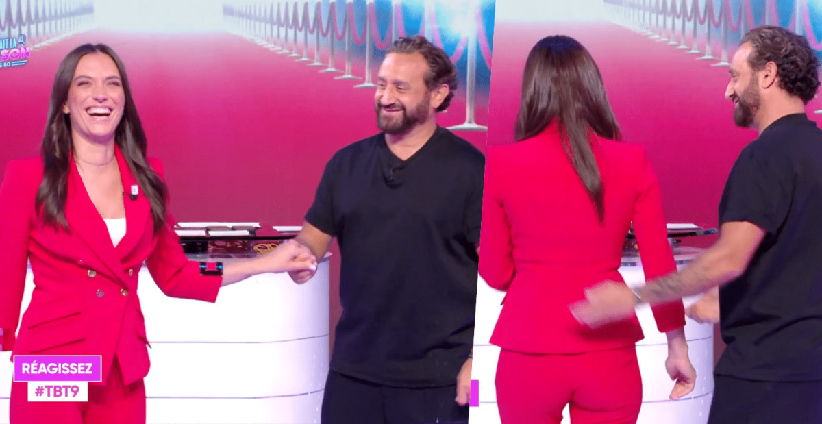 Cyril Hanouna prend la main de Shana Loustau en direct sur TBT9, une première inédite