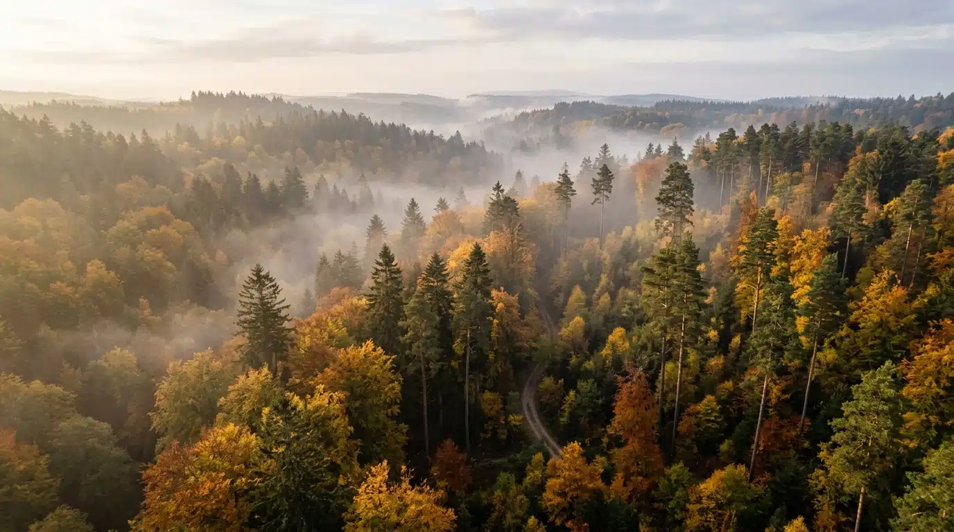 Forêt de Thoraise où le corps a été découvert