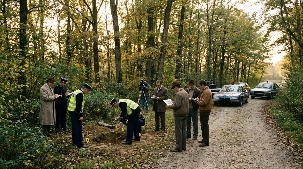 Editorial press photograph illustrating: 8 septembre : le tueur en série qui a défié la police penda