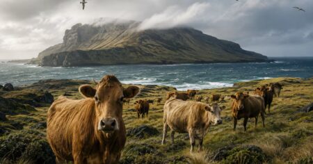 En 1871, un fermier abandonne 5 vaches sur une île déserte : leur ADN a stupéfié les scientifiques 130 ans plus tard