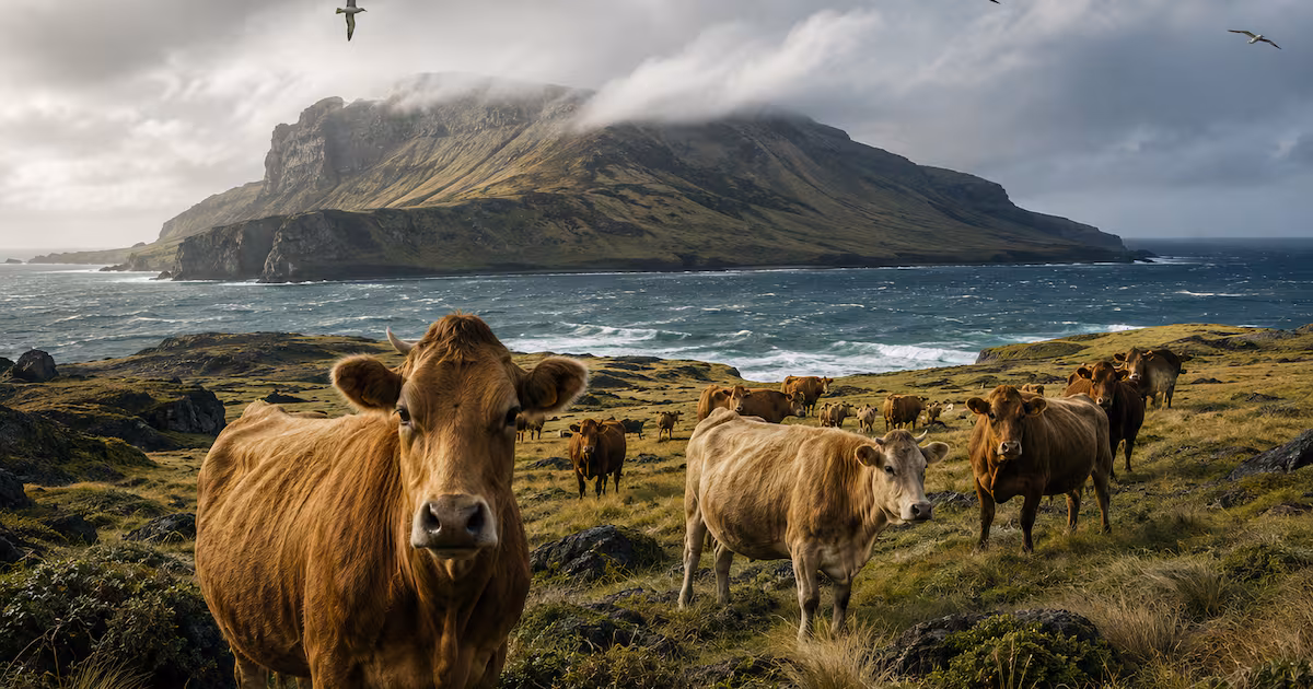 En 1871, un fermier abandonne 5 vaches sur une île déserte : leur ADN a stupéfié les scientifiques 130 ans plus tard