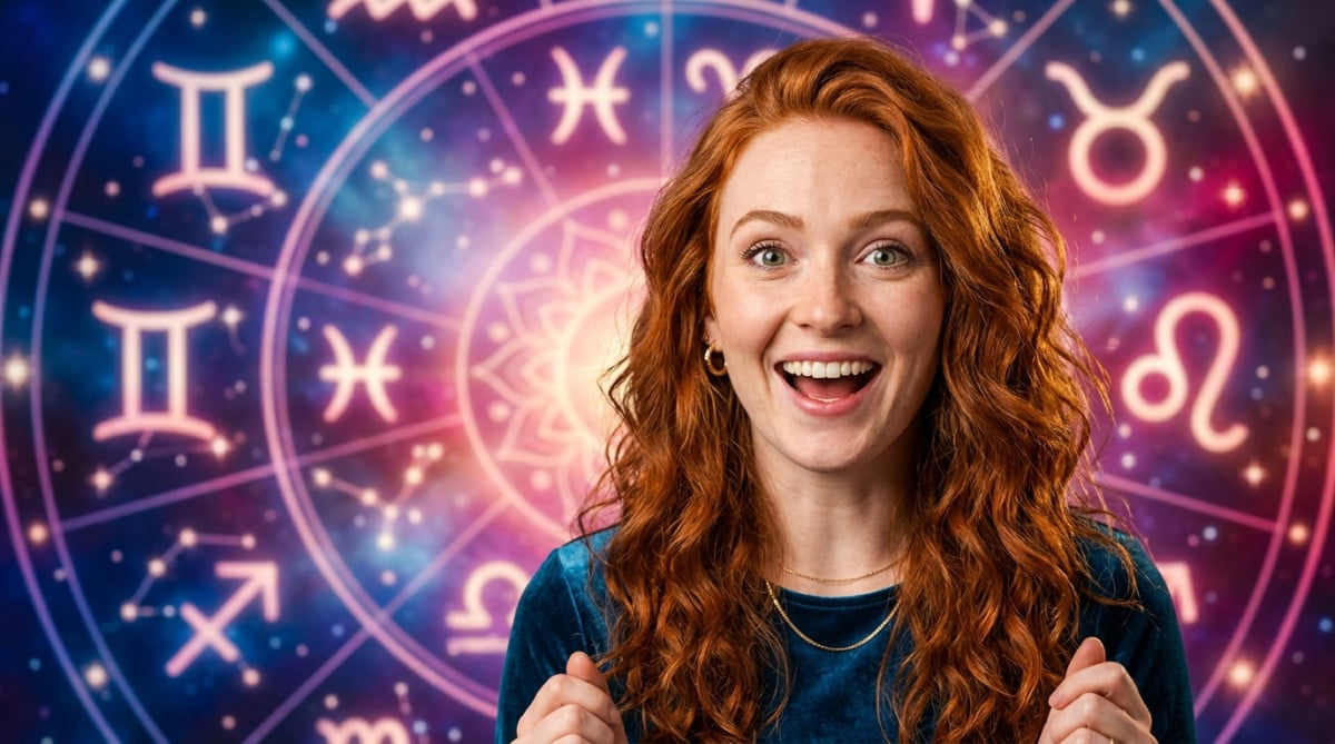 Femme sereine sous un ciel étoilé symbolisant l'horoscope du 17 septembre 2026