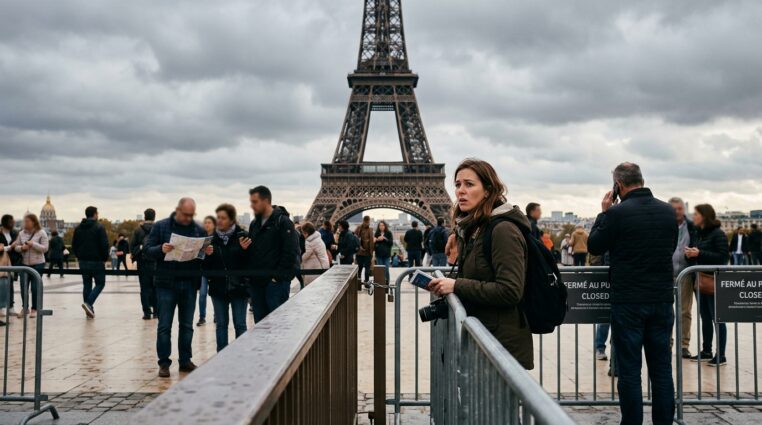 Le personnel de la tour Eiffel en grève : les salariés dénoncent la mise à l’écart du personnel féminin lors d’une visite privée d&rsquo;une délégation indienne