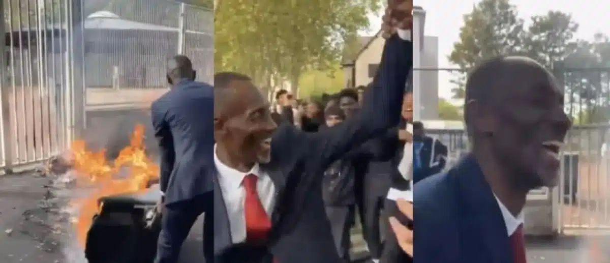 Filmé en train de danser autour d'une poubelle en feu : le maire de Saint-Denis fait polémique