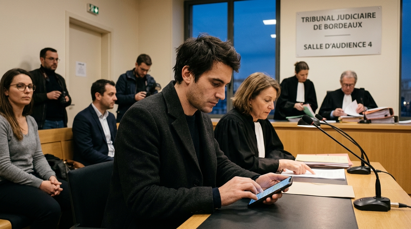 Il bombarde Macron de SMS insultants sur son portable perso : à 21h30, le tribunal de Bordeaux découvre qui il est vraiment
