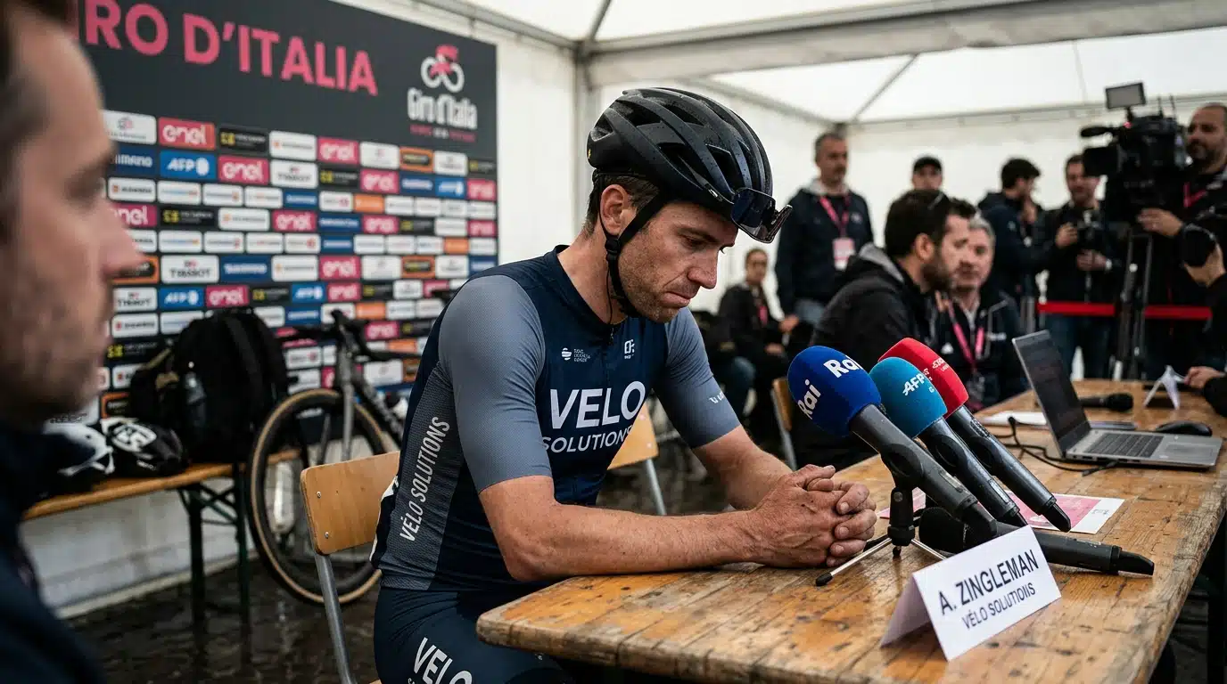 Il devait recevoir un colis dopant pendant le Giro : sa suspension confirmée jusqu'en 2027