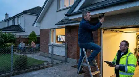 Il installe une caméra sous son toit pour son allée : ce qu'elle filmait en plus se retourne contre lui