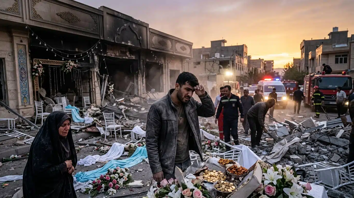 Iran-Israël : Téhéran promet une riposte « plus destructrice » après un mariage bombardé