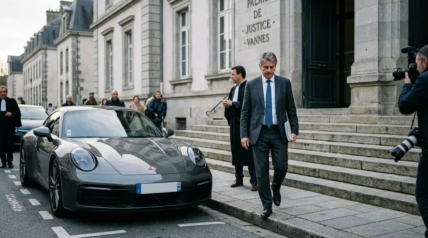 Ivre au volant de sa Porsche à Vannes, ce patron de 55 ans perd son appel devant la justice