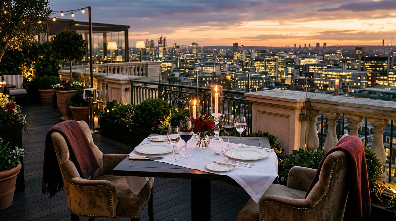 Terrasse de l'hôtel de luxe où Bonnie règle ses comptes avec Louis