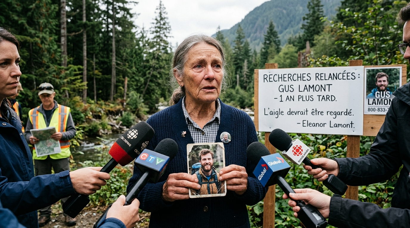 « L'aigle devrait être regardé » : la grand-mère de Gus Lamont relance les recherches un an après