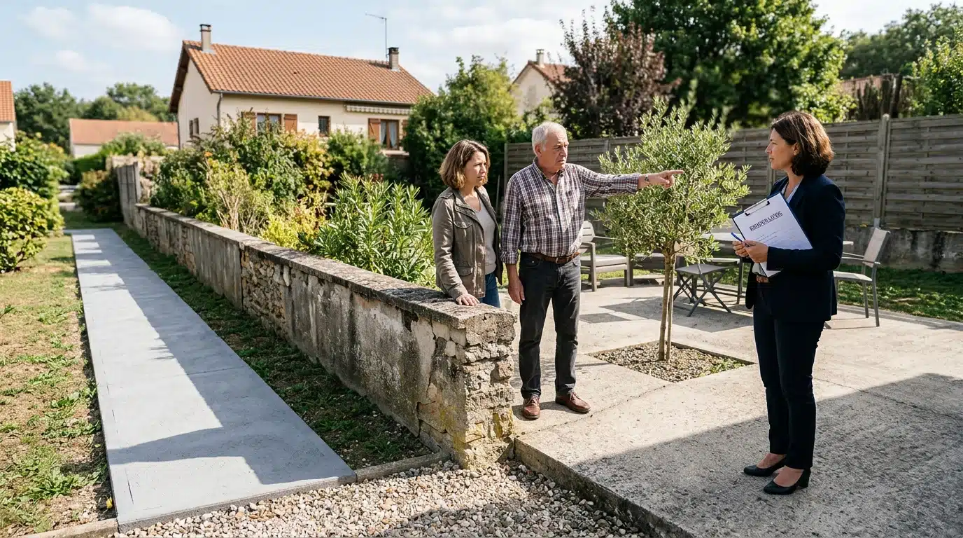 Muret, terrasse, allée bétonnée : ces 5 aménagements du jardin qui finissent le plus souvent au tribunal