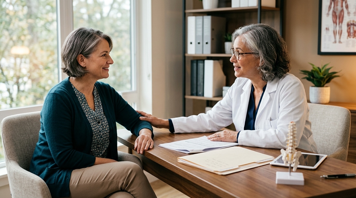 Consultation médicale pour un second avis avec un médecin