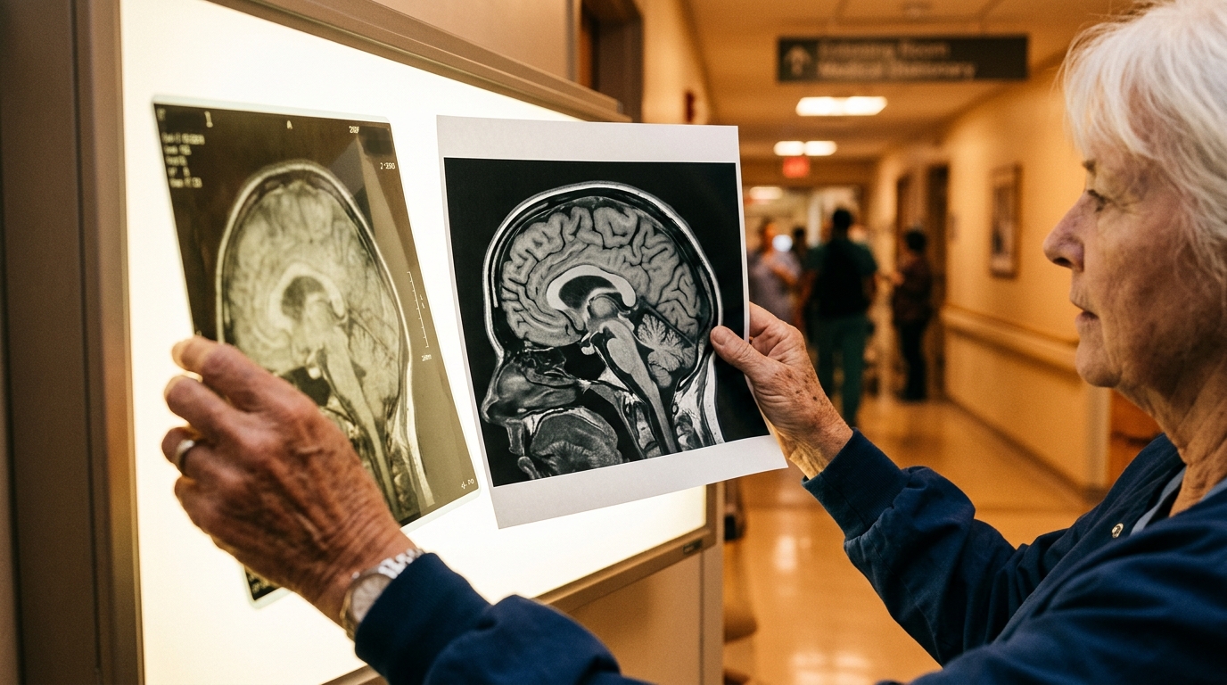 Comparaison de deux scanners cérébraux à l'hôpital