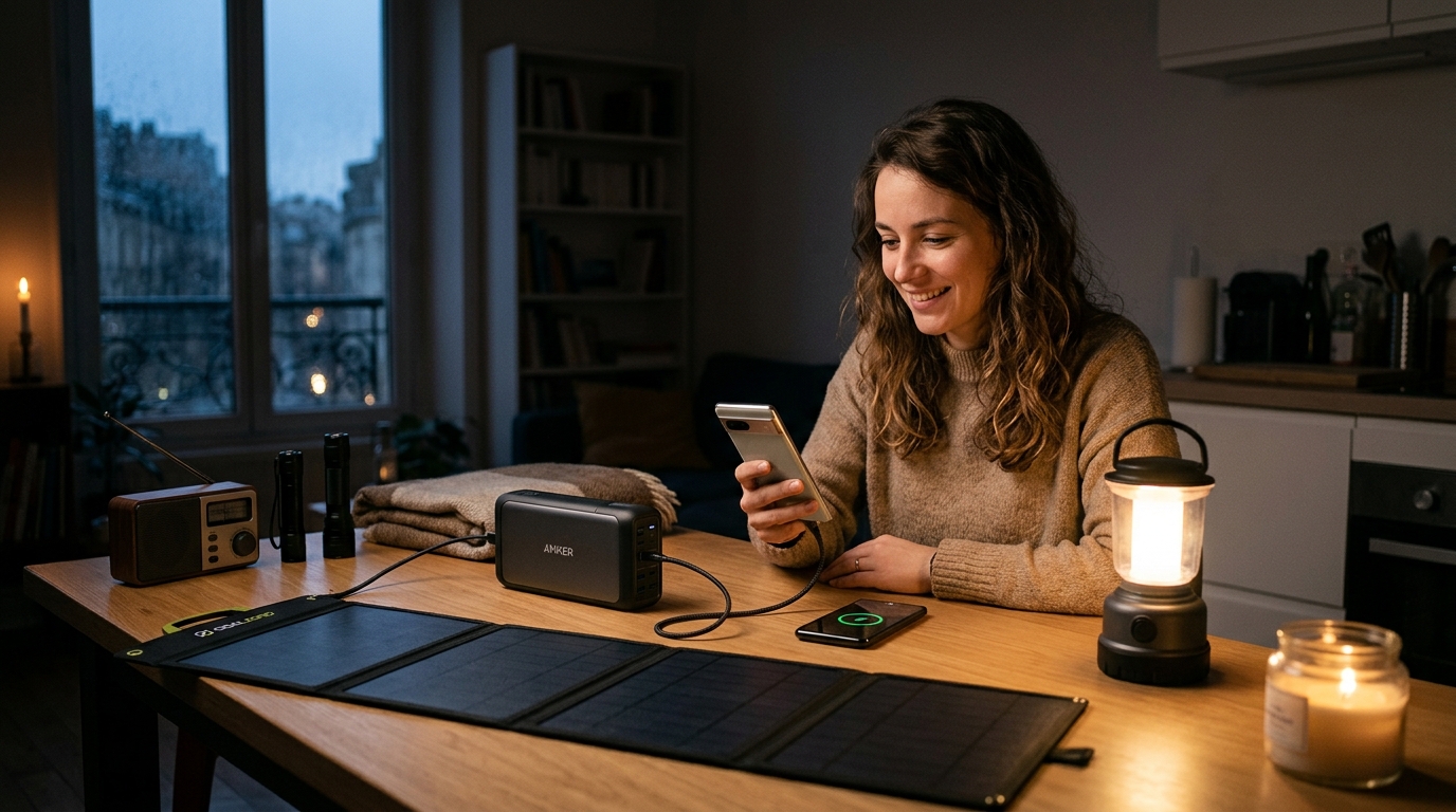 Panne d'électricité : la méthode la plus sûre pour recharger son téléphone sans prise