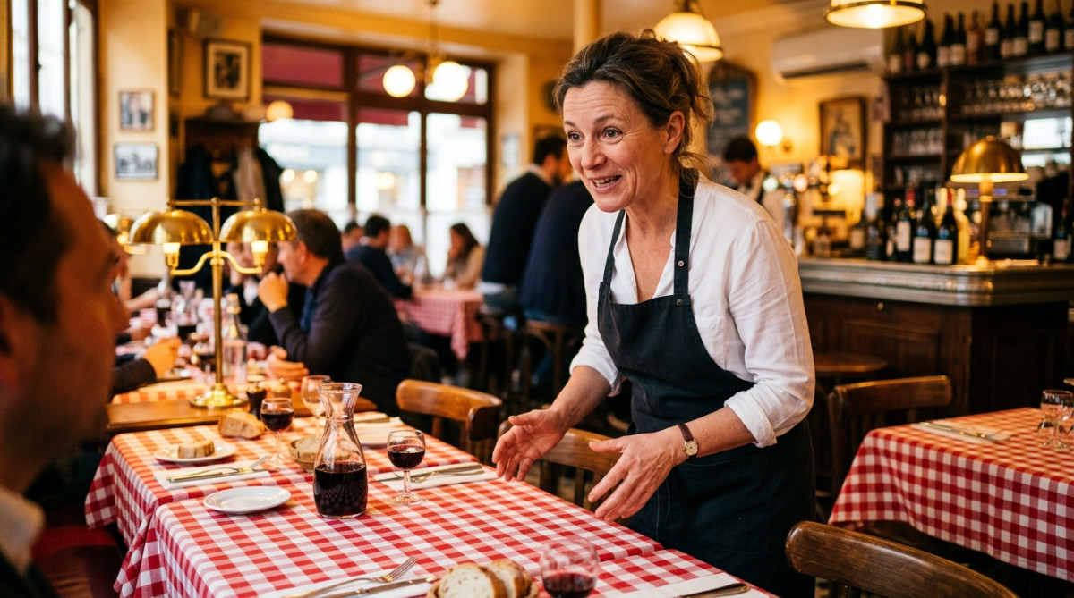 Pourquoi les nappes des bistrots français ont toutes des carreaux rouge et blanc