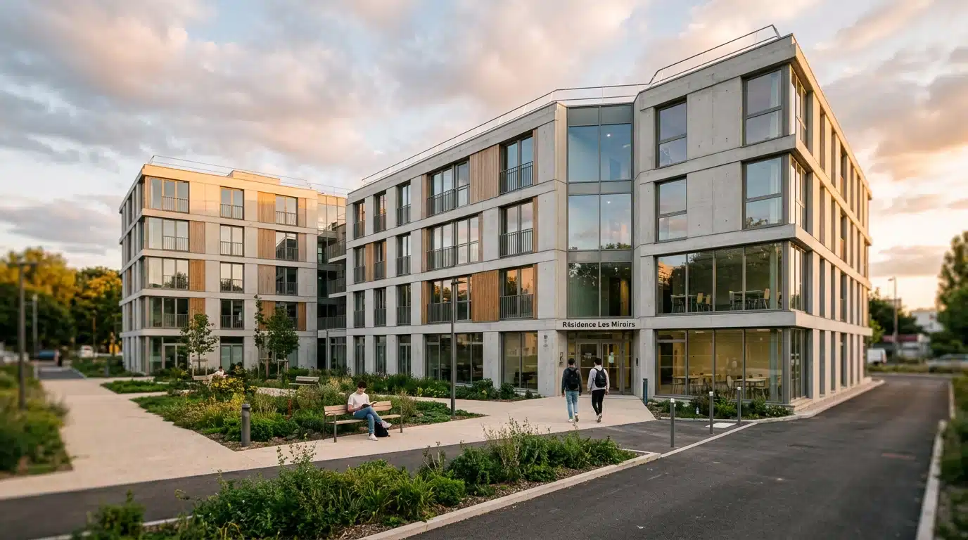 « S’il n’y a pas les étudiants, c’est chaud » : le pari à 172 logements d’Évry-Courcouronnes