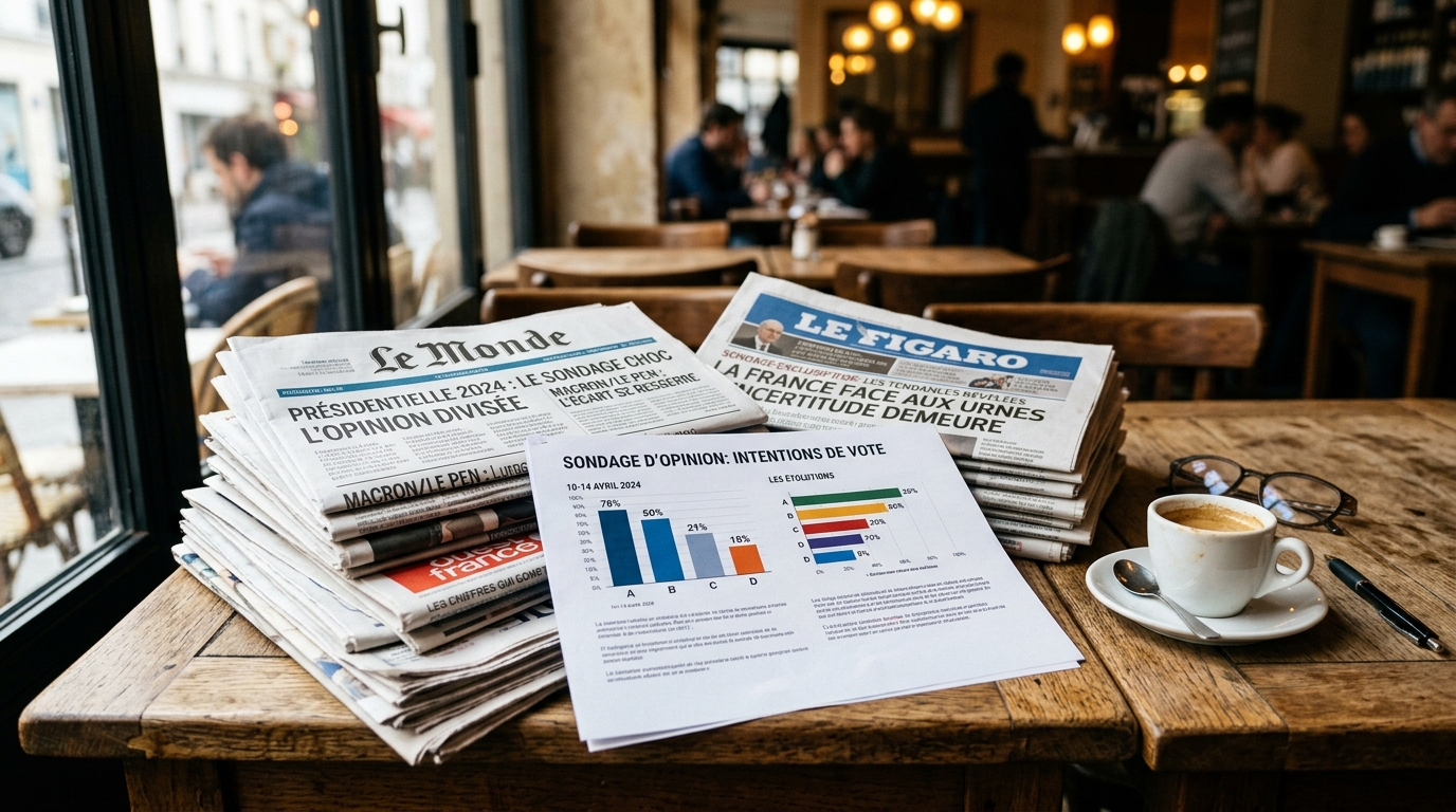 Documents et graphiques de sondage sur une table