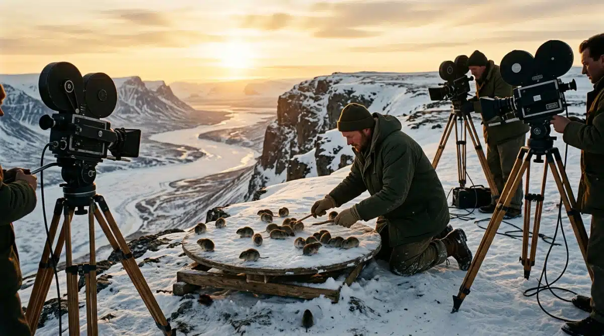 Tournage truqué du documentaire Disney sur les lemmings