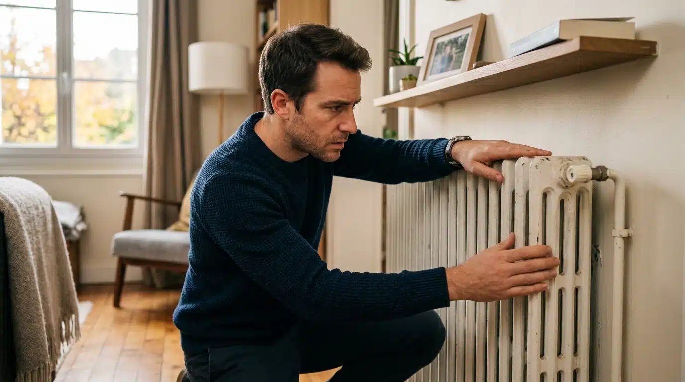Un geste simple sur votre radiateur révèle une panne qui gonfle votre facture de 15%