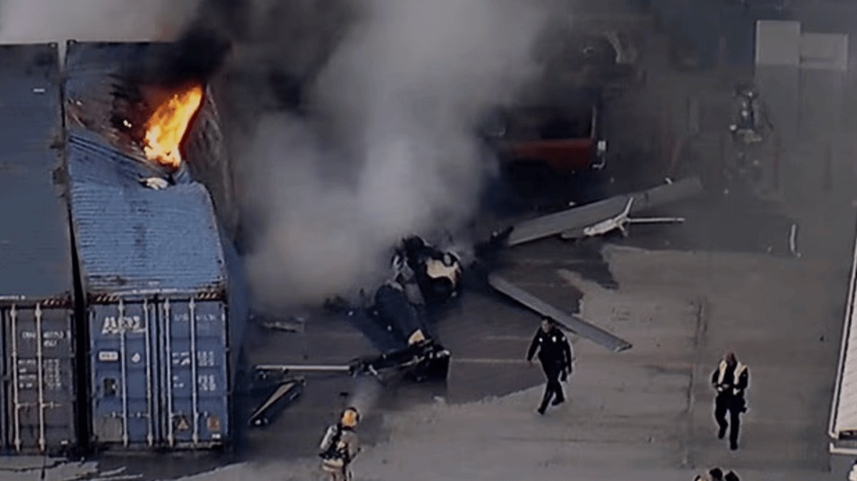 Un hélicoptère de la chaîne NBC s'écrase en direct sur une rue de Los Angeles, au moins 3 morts