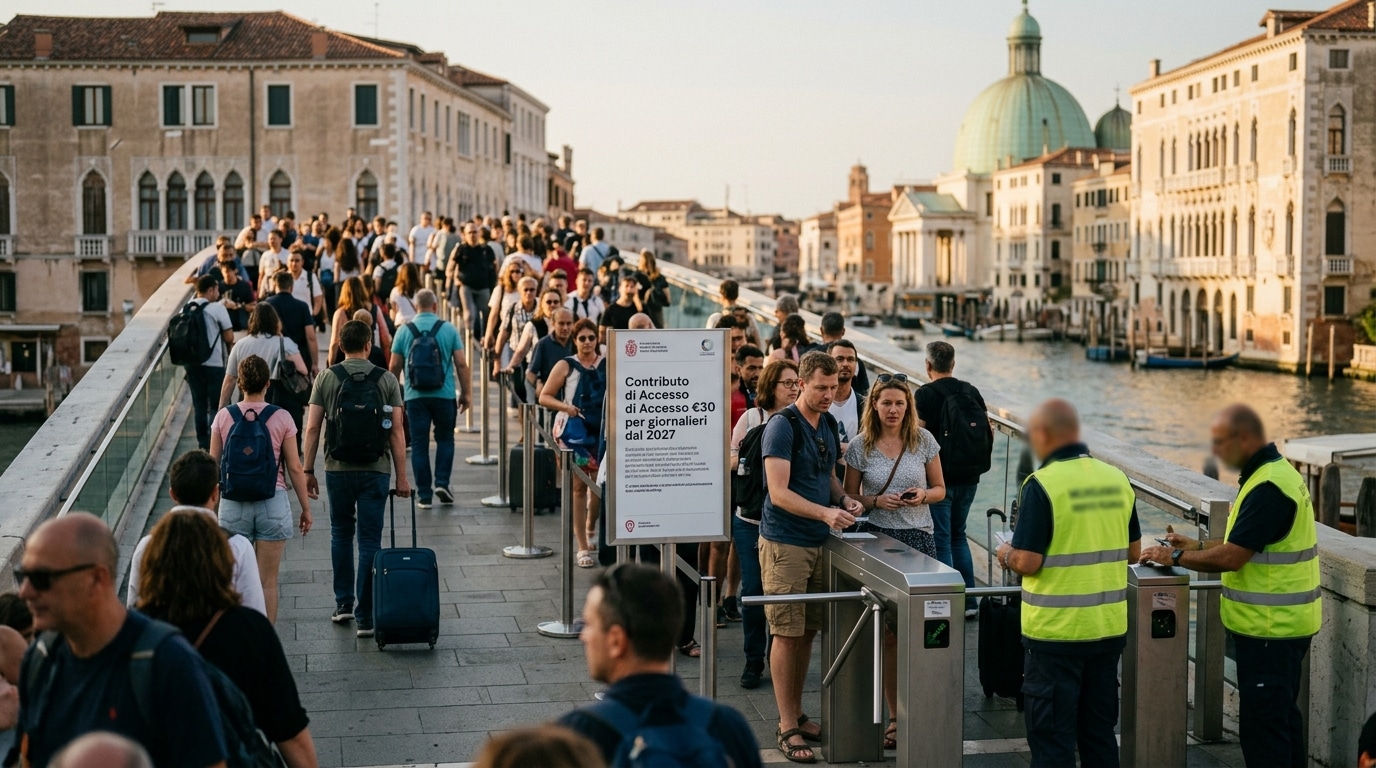 Venise pourrait faire payer votre journée 30 euros dès 2027 : voici pourquoi la ville s'y résout