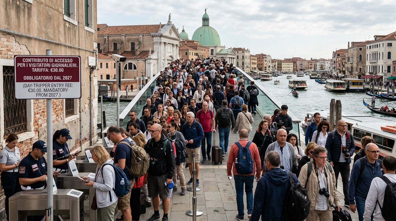 Venise pourrait faire payer votre journée 30 euros dès 2027 : voici pourquoi la ville s'y résout