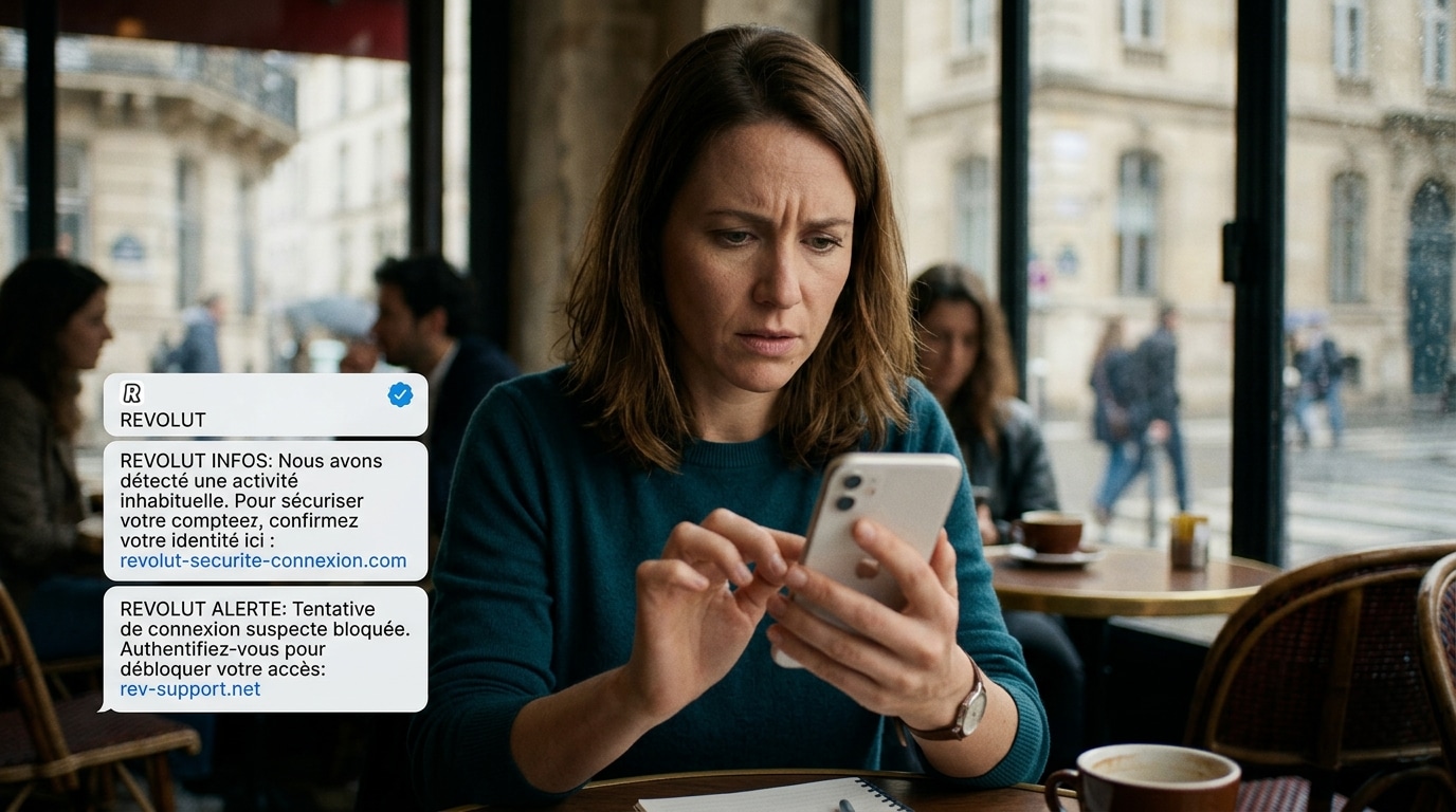 Vol de données chez Revolut : ces faux SMS qui imitent la banque à la perfection piègent déjà des clients