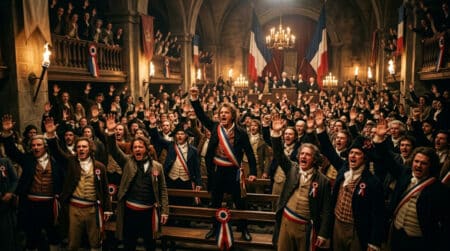 Vote de la Convention abolissant la royauté en 1792