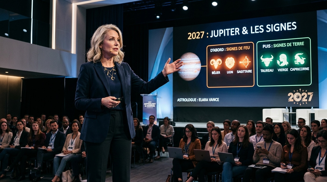 2027 : Jupiter favoriserait d'abord 3 signes de Feu, puis 3 signes de Terre, selon une astrologue