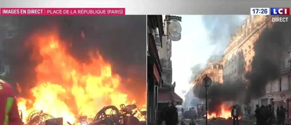 600 blessés, 2 000 interpellés, pillages en direct : le lendemain du 17 octobre, la place de la République s'embrase à nouveau
