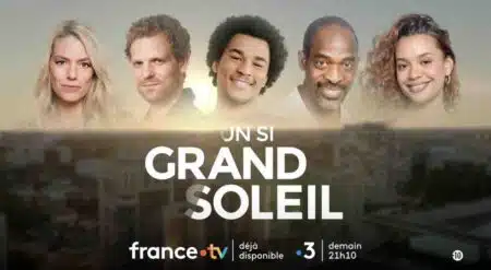 Alex croit avoir semé la police, mais Régis l'attend armé sous l'immeuble de Laurence : Un si grand soleil, 22 octobre