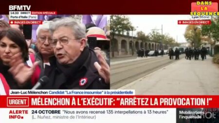 Image extraite de la vidéo publiée sur X par Bleu Blanc Rouge ! 🇫🇷
