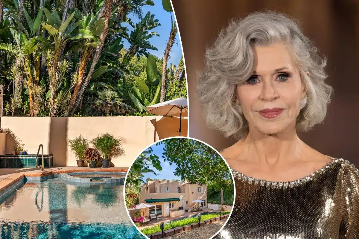 Courrier ouvert, nom sur une liste de 50 : la maison où la CIA surveillait Jane Fonda est à vendre