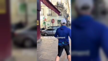 Image extraite de la vidéo publiée sur X par Cerfia