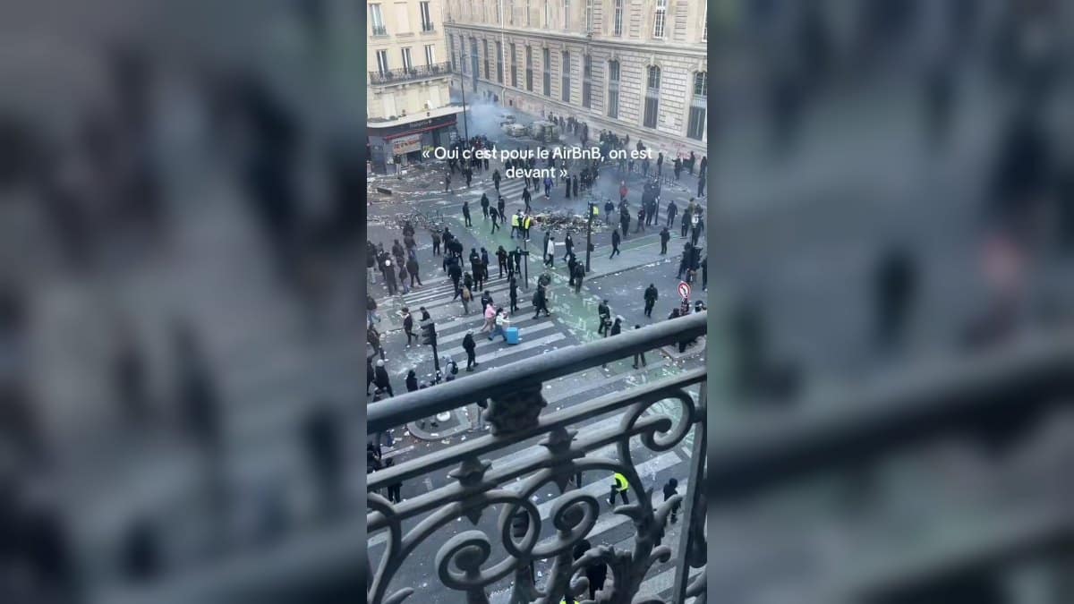 Image extraite de la vidéo publiée sur X par Rafael Sereti