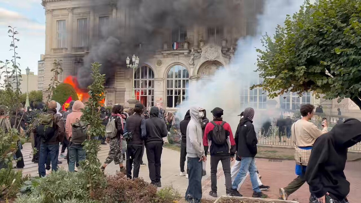 Image extraite de la vidéo publiée sur X par Fabrice Bidault