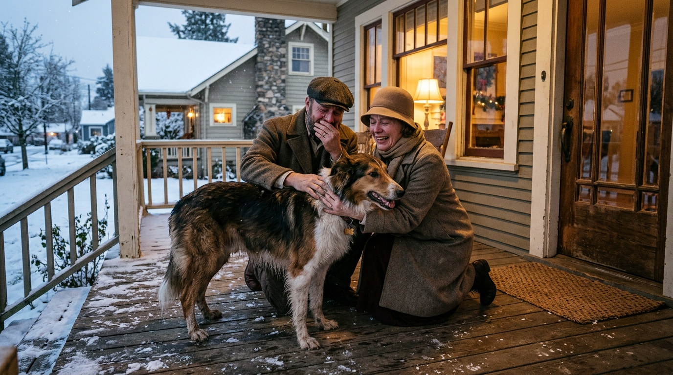 Retrouvailles émouvantes entre Bobbie et ses maîtres à Silverton