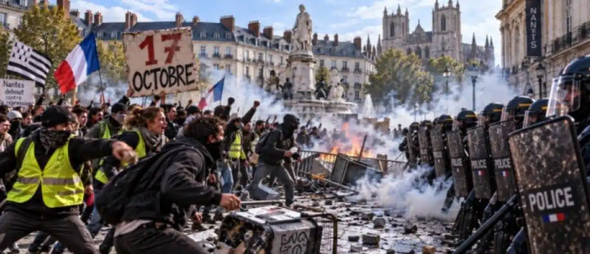 Fac en feu à Rouen, 10 000 policiers, cellule de crise… : le 17 octobre démarre sous haute tension