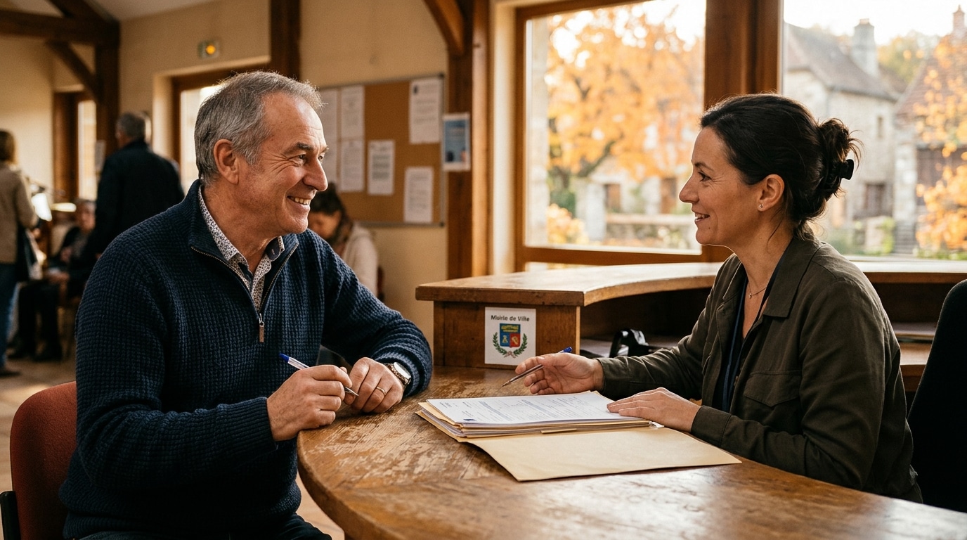 Rendez-vous à la mairie pour une aide locale