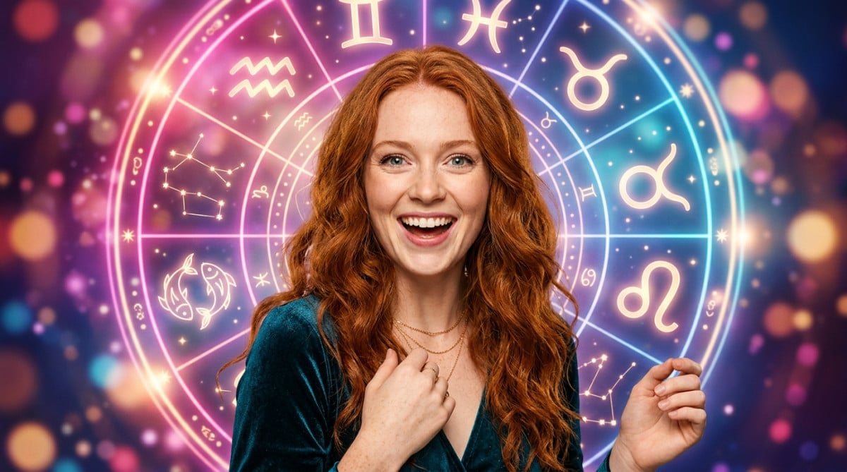 Femme émerveillée sous une pluie d'étoiles filantes pour l'horoscope de la semaine du 5 au 11 octobre 2026
