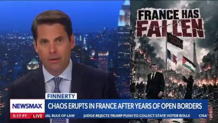 « La France est perdue à jamais » : la télé américaine explique que l&rsquo;immigration est responsable du chaos du 17 octobre en France