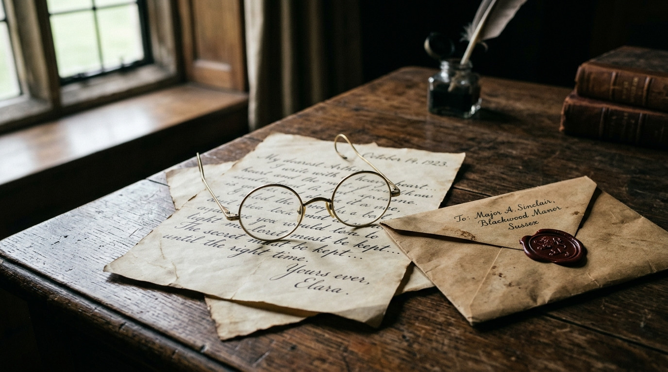 Une lettre scellée, symbole du secret des dernières volontés qui n'a jamais été révélé