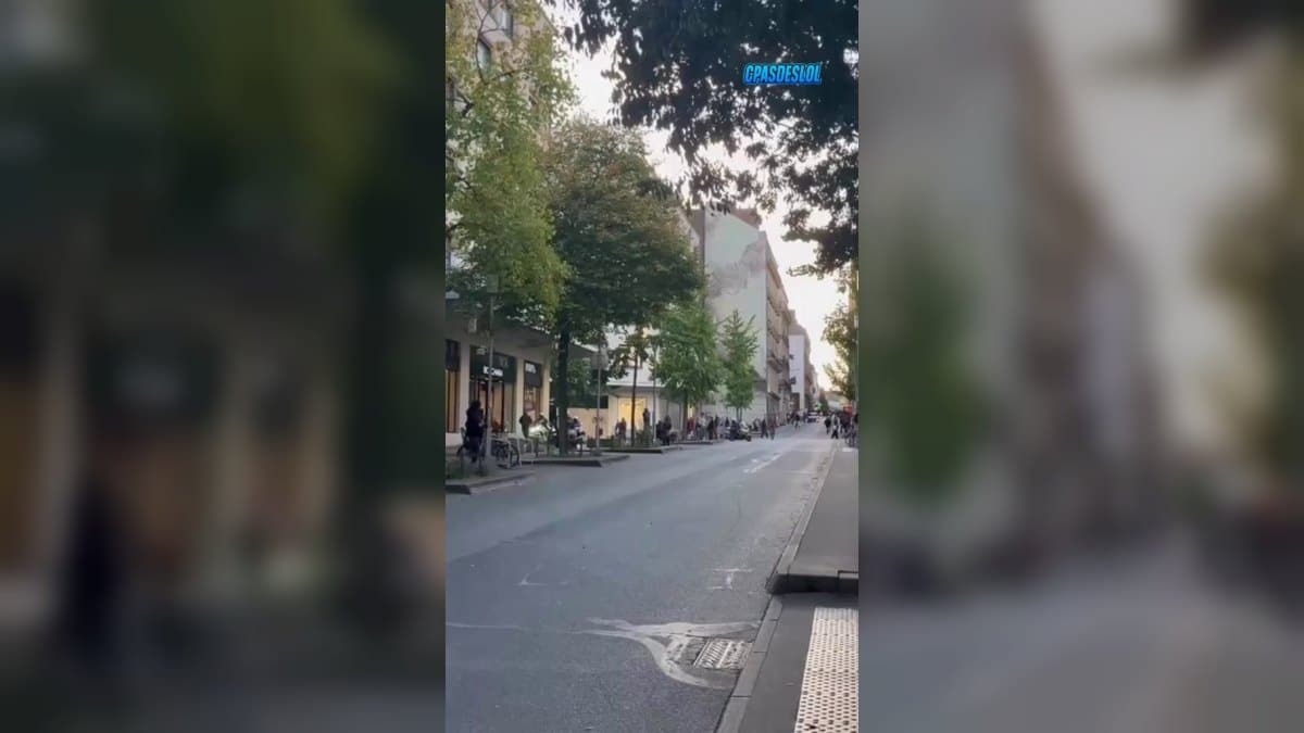 Image extraite de la vidéo publiée sur X par Cpasdeslol